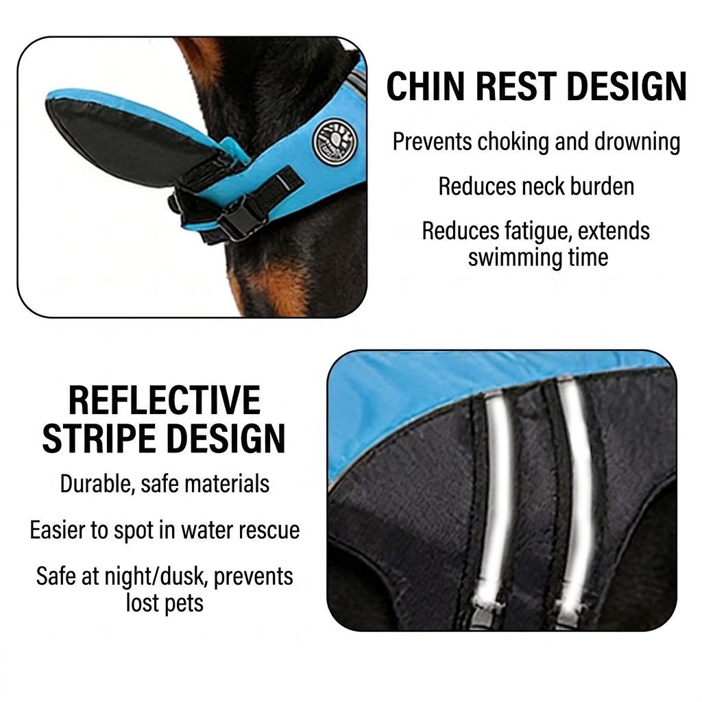 Dog Life Jacket High Buoyancy  - Life Jacket review and price