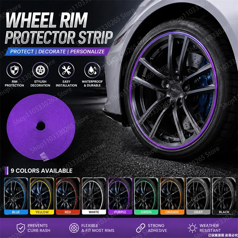 Universal Wheel Rim Protector  - Rash Guard review and price