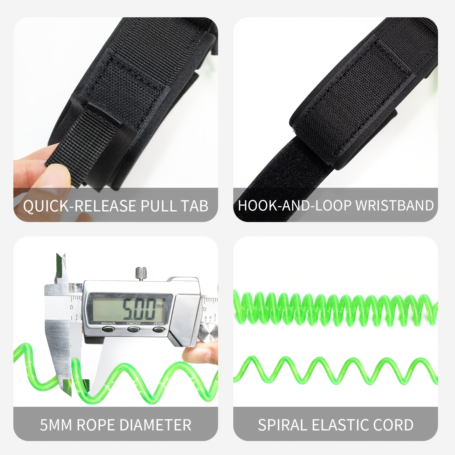 KOETSU Bodyboard Leash, 5mm TP - Surfboard Leash review and price