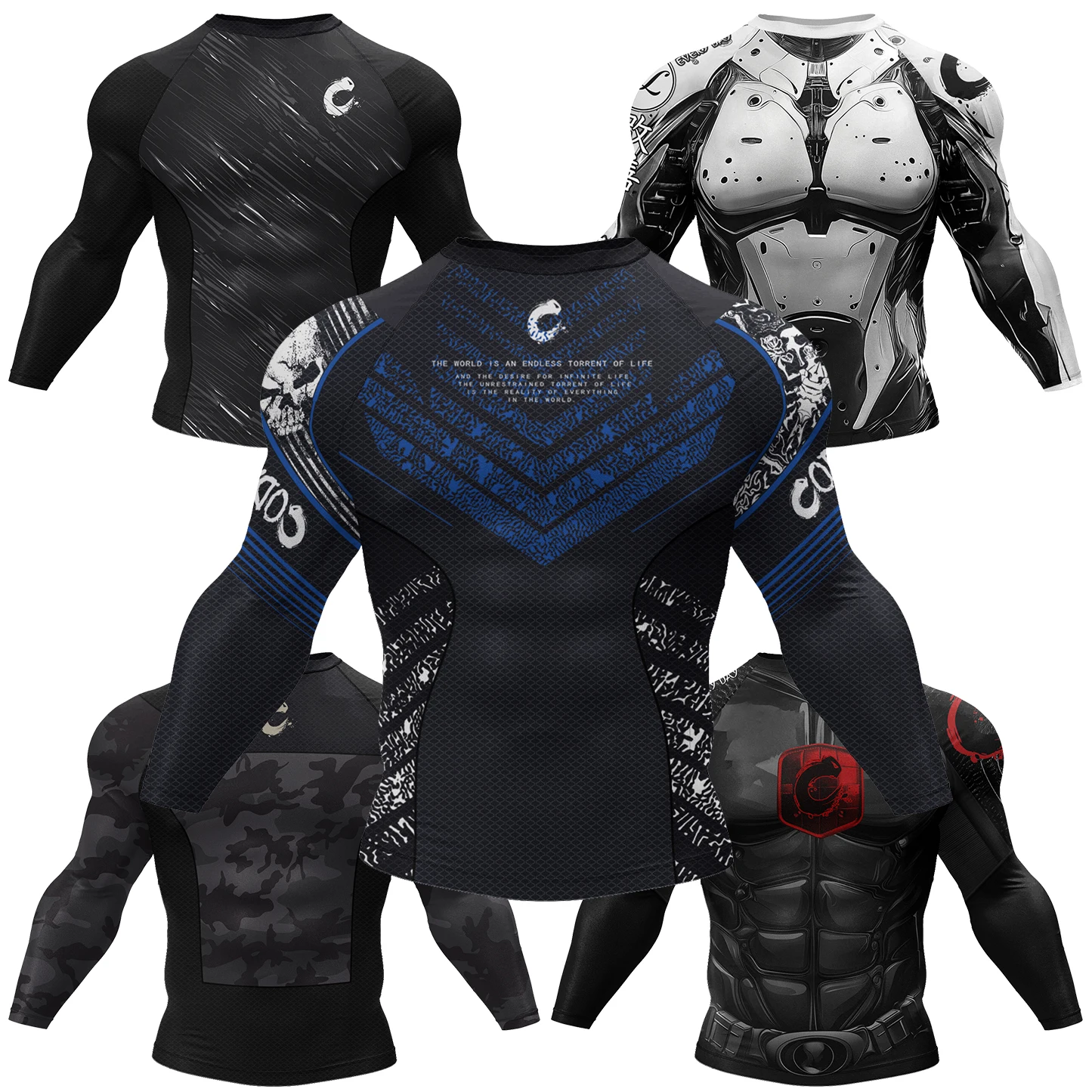 Men Cody Lundin MMA T-shirt 3D - Rash Guard review and price