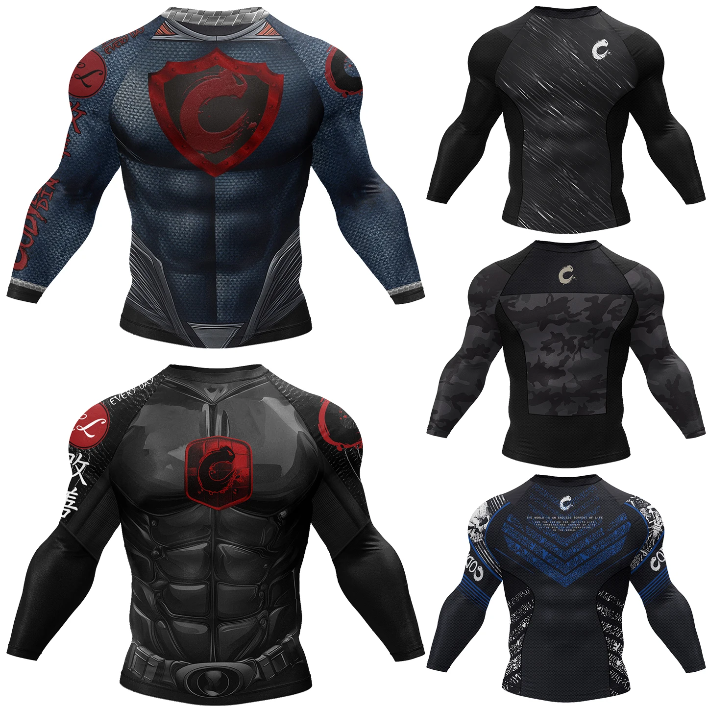 Men Cody Lundin MMA T-shirt 3D - Rash Guard review and price