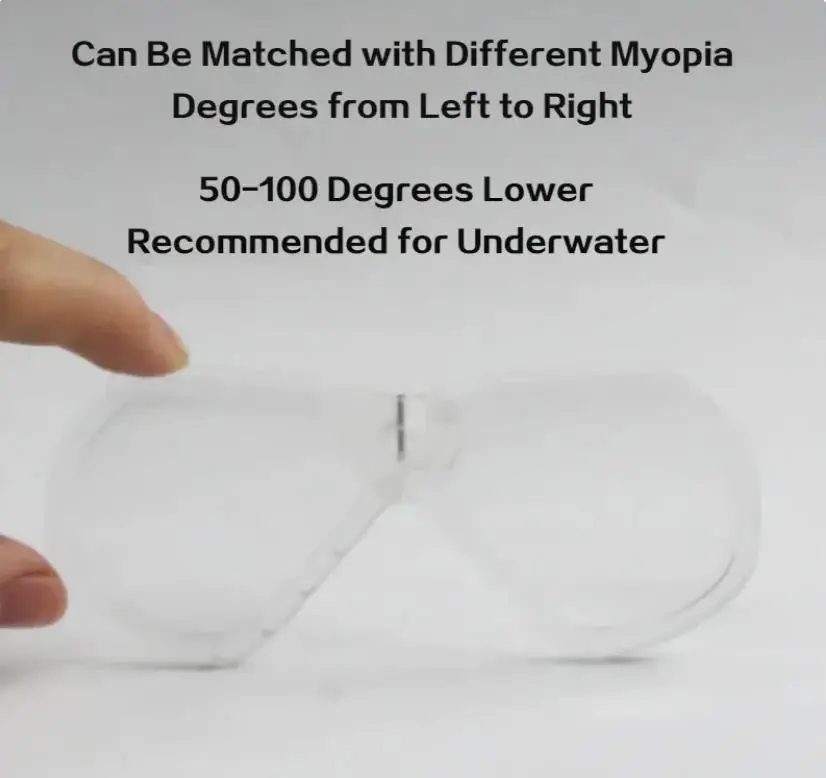 Myopia Lenses Snorkeling All-d - Diving Mask review and price