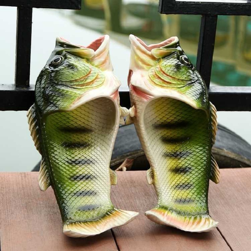 Designer Peep Toe Fish Slipper - Flippers Swimming review and price