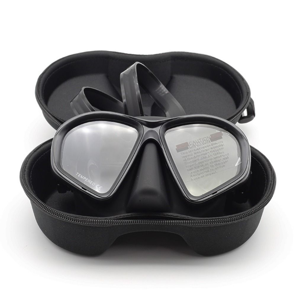Tempered Glass Freediving Mask - Snorkel Set review and price