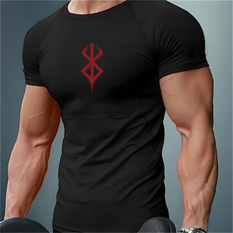 Men's Print Compression Shirts - Rash Guard review and price