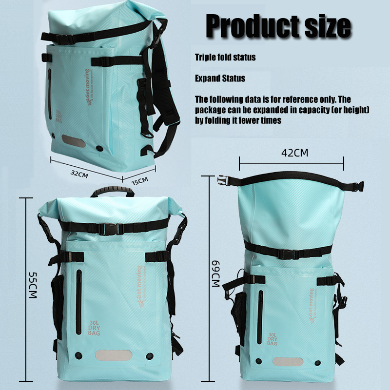 30L Waterproof backpack, trave - Flippers Swimming review and price