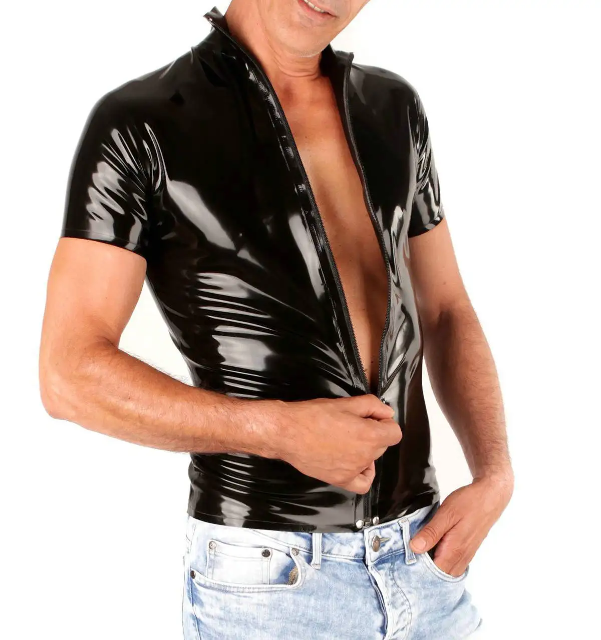 Latex Sexy Men Underwear Front - Wetsuit Men review and price