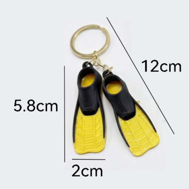 Diving Fin Key Chain Flipper K - Flippers Swimming review and price